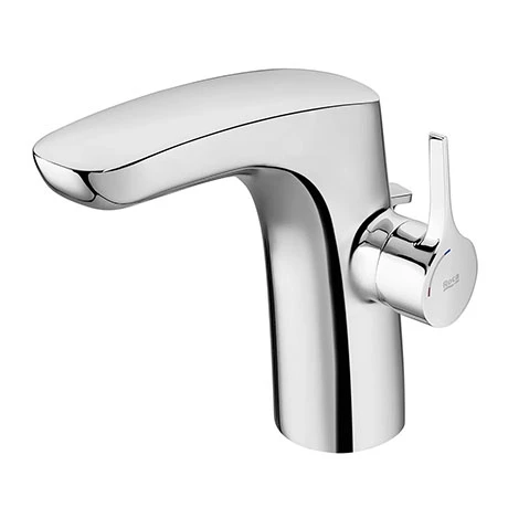 Roca Insignia Cold Start Basin Mixer with Pop-up Waste - Chrome - A5A333AC00 1 Roca Insignia Cold Start Basin Mixer with Pop-up Waste - Chrome - A5A333AC00