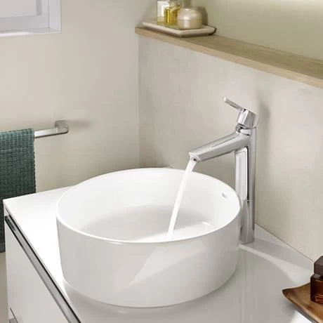 Roca Malva Tall Cold Start Mono Basin Mixer - A5A373BC0R 3 Roca Malva Tall Cold Start Mono Basin Mixer - A5A373BC0R - Image 3