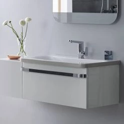 Ideal Standard Tonic II Single Lever High Spout Basin Mixer - A6333AA -Basin Taps Shop A6333AA D4 460
