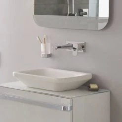 Ideal Standard Tonic II 225mm Spout Wall Mounted Basin Mixer -Basin Taps Shop A6335AA A5948NU D1 460