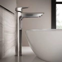 Ideal Standard Tesi Single Lever Tall Basin Mixer - A6575AA -Basin Taps Shop A6575AA D2 460