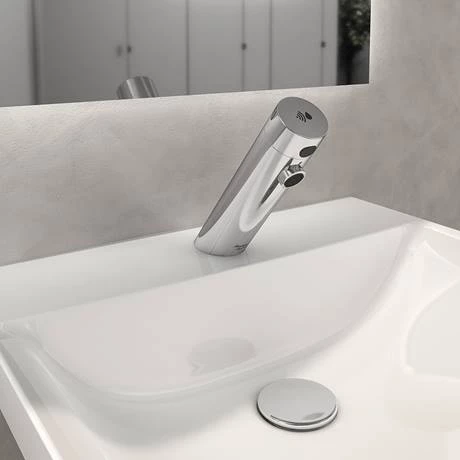 Armitage Shanks Sensorflow E Touchless Deck Mounted Basin Mixer (Battery) - A7547AA 3 Armitage Shanks Sensorflow E Touchless Deck Mounted Basin Mixer (Battery) - A7547AA - Image 3