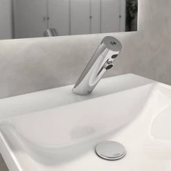 Armitage Shanks Sensorflow E Touchless Deck Mounted Basin Mixer (Mains) - A7548AA 6 Armitage Shanks Sensorflow E Touchless Deck Mounted Basin Mixer (Mains) - A7548AA -Basin Taps Shop A7547AA D1 460
