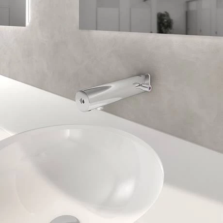 Armitage Shanks Sensorflow E Touchless Panel Mounted Basin Mixer with Temperature Control (Battery) - A7554AA 3 Armitage Shanks Sensorflow E Touchless Panel Mounted Basin Mixer with Temperature Control (Battery) - A7554AA - Image 3