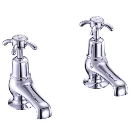 Burlington Anglesey - Chrome 3" Basin Taps - AN1 1 Burlington Anglesey - Chrome 3" Basin Taps - AN1