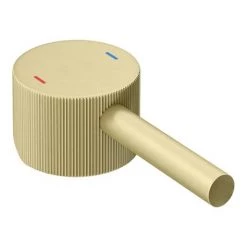 Arezzo Fluted Round Brushed Brass High Rise Mono Basin Mixer Tap 5 Arezzo Fluted Round Brushed Brass High Rise Mono Basin Mixer Tap -Basin Taps Shop AZ2LTBBF d2 460