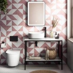 Arezzo Fluted Round Matt Black High Rise Mono Basin Mixer Tap 9 Arezzo Fluted Round Matt Black High Rise Mono Basin Mixer Tap -Basin Taps Shop AZ2LTMBF d4 460