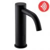 Arezzo Round Matt Black Infrared Sensor Bathroom Mixer Tap