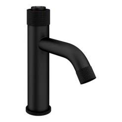 Arezzo Matt Black Industrial Style 1-Touch Basin Tap 9 Arezzo Matt Black Industrial Style 1-Touch Basin Tap -Basin Taps Shop AZIS1TBLK n d3 460