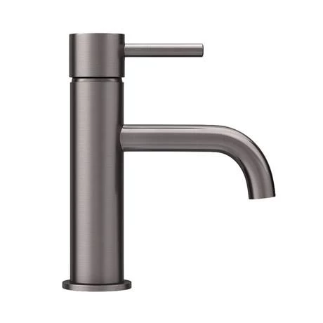 Arezzo Round Gunmetal Grey Basin Mono Mixer Tap 3 Arezzo Round Gunmetal Grey Basin Mono Mixer Tap - Image 3