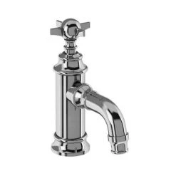 Arcade Mini Monobloc Basin Mixer with Tap Handle - Chrome
