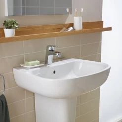 Ideal Standard Ceraflex Basin Mixer with Pop-up Waste - B1811AA -Basin Taps Shop B1811AA D5 460