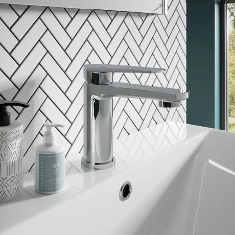 Nuie Bailey Mono Basin Mixer with Push Button Waste - BAI305 2 Nuie Bailey Mono Basin Mixer with Push Button Waste - BAI305 - Image 2