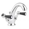 Bayswater Black Lever Mono Basin Mixer + Pop-Up Waste