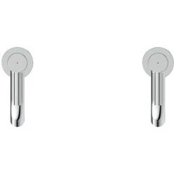 Ideal Standard Ceraline Basin Pillar Taps - BC184AA 7 Ideal Standard Ceraline Basin Pillar Taps - BC184AA -Basin Taps Shop BC184AA D2 460
