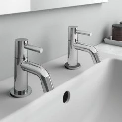 Ideal Standard Ceraline Basin Pillar Taps - BC184AA 8 Ideal Standard Ceraline Basin Pillar Taps - BC184AA -Basin Taps Shop BC184AA D3 460