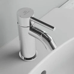 Ideal Standard Ceraline Mini Basin Mixer - BC185AA 8 Ideal Standard Ceraline Mini Basin Mixer - BC185AA -Basin Taps Shop BC185AA D3 460