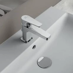 Ideal Standard Cerafine D Single Lever Mini Basin Mixer with Pop-up Waste 8 Ideal Standard Cerafine D Single Lever Mini Basin Mixer with Pop-up Waste -Basin Taps Shop BC719AA D3 460