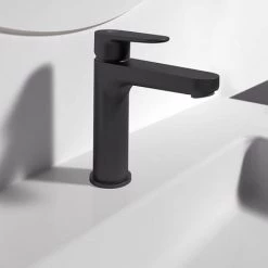 Ideal Standard Cerafine O Silk Black Basin Mixer -Basin Taps Shop BC724XG D3 460