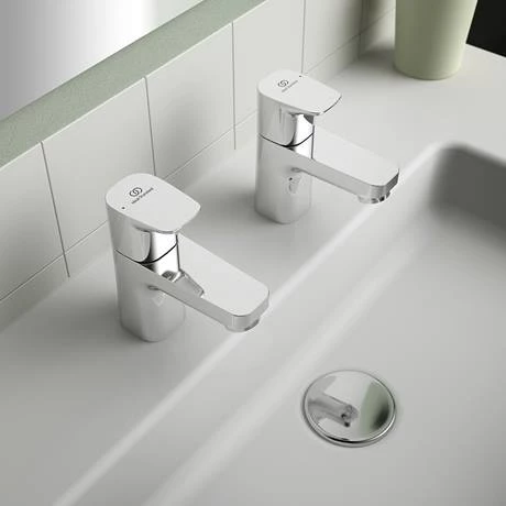Ideal Standard Ceraplan Basin Pillar Taps - BD247AA 6 Ideal Standard Ceraplan Basin Pillar Taps - BD247AA - Image 6