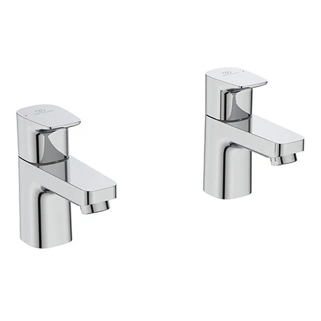 Ideal Standard Ceraplan Basin Pillar Taps - BD247AA 1 Ideal Standard Ceraplan Basin Pillar Taps - BD247AA