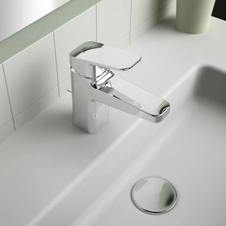 Ideal Standard Ceraplan iFix+ Single Lever Basin Mixer with Pop-up Waste - BD275AA 5 Ideal Standard Ceraplan iFix+ Single Lever Basin Mixer with Pop-up Waste - BD275AA - Image 5