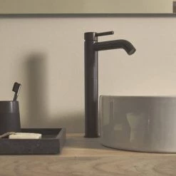 Ideal Standard Ceraline Silk Black Single Lever Tall Basin Mixer 10 Ideal Standard Ceraline Silk Black Single Lever Tall Basin Mixer -Basin Taps Shop BD365XG D4 460