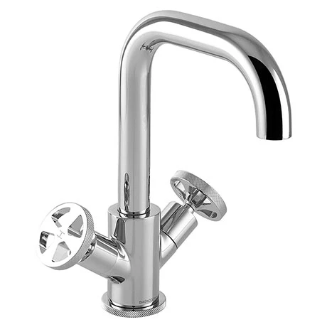 BagnoDesign Revolution Chrome Mono Basin Mixer with Pop-up Waste 1 BagnoDesign Revolution Chrome Mono Basin Mixer with Pop-up Waste