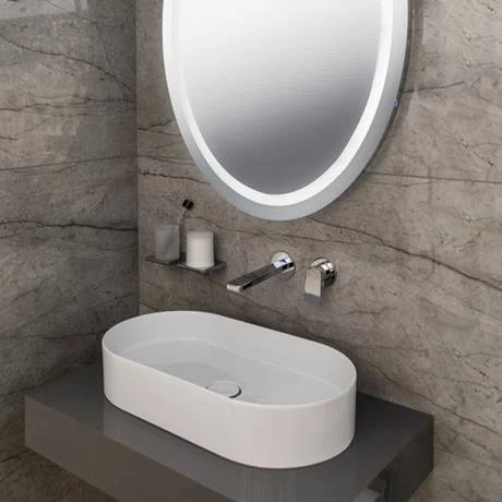BagnoDesign Teatro Chrome Wall Mounted 2-Hole Basin Mixer 2 BagnoDesign Teatro Chrome Wall Mounted 2-Hole Basin Mixer - Image 2