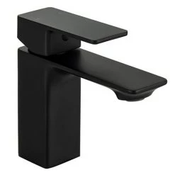 BagnoDesign Zephyr Matt Black Mono Basin Mixer