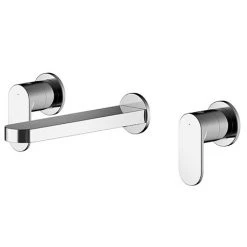 Nuie Binsey 3TH Wall Mounted Basin Mixer - BIN317