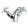 Crosswater - Belgravia Crosshead Monobloc Basin Mixer Tap with Pop-up Waste - BL110DPC