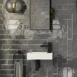 Toreno Modern Black Basin Mono Mixer Tap 11 Toreno Modern Black Basin Mono Mixer Tap -Basin Taps Shop BLT7132 detail4 460