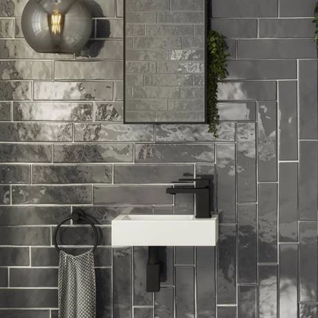 Toreno Modern Black Basin Mono Mixer Tap 6 Toreno Modern Black Basin Mono Mixer Tap - Image 6