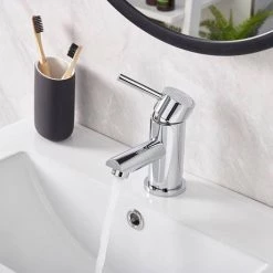Bristan - Blitz Monobloc Basin Mixer with Clicker Waste - BTZ-BAS-C 9 Bristan - Blitz Monobloc Basin Mixer with Clicker Waste - BTZ-BAS-C -Basin Taps Shop BTZ BAS C.ai3 460