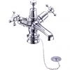 Burlington Claremont Regent - Basin Mixer with Plug and Chain - CLR5
