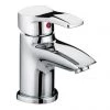 Bristan Capri Contemporary Basin Mixer with Pop-Up Waste - Chrome - CAP-BAS-C