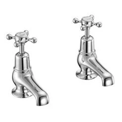 Burlington Claremont - Chrome 3" Basin Taps - CL1