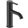 Duravit C.1 M-Size Single Lever Basin Mixer - Matt Black - C11020002046