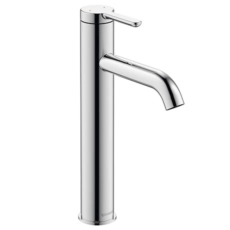 Duravit C.1 L-Size Single Lever Basin Mixer - Chrome - C11030002010 1 Duravit C.1 L-Size Single Lever Basin Mixer - Chrome - C11030002010