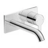 Duravit C.1 Wall Mounted Single Lever Basin Mixer - Chrome - C11070003010