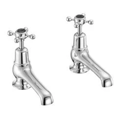 Burlington Claremont Black Basin Taps 5"