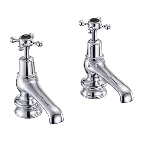 Burlington Claremont Regent Black Basin Taps 5" 1 Burlington Claremont Regent Black Basin Taps 5"
