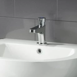 Cruze Non-Concussive Chrome Basin Tap -Basin Taps Shop CRZ7 d4 460