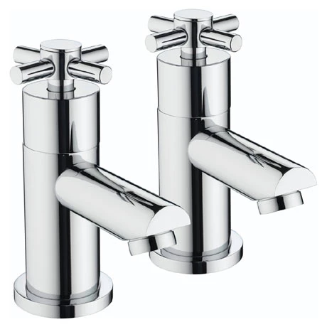 Bristan - Decade Contemporary Basin Taps - Chrome - DX-1/2-C 1 Bristan - Decade Contemporary Basin Taps - Chrome - DX-1/2-C