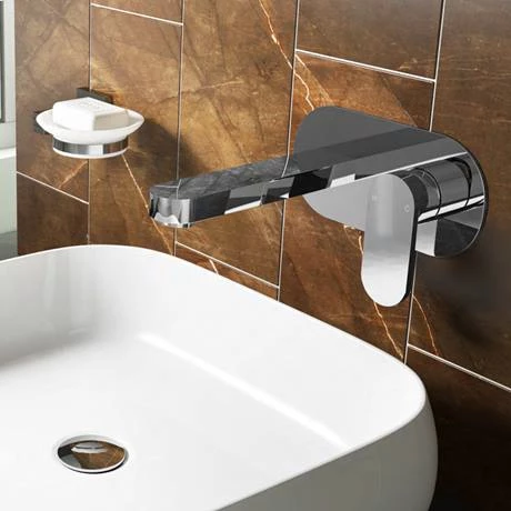 Elite Wall Mounted Basin Mixer Tap 2 Elite Wall Mounted Basin Mixer Tap - Image 2