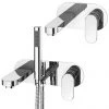 Elite Wall Mounted Tap Package (Bath + Basin Tap)