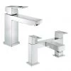 Grohe Eurocube Tap Package (Bath + Basin Tap)