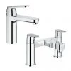 Grohe Eurosmart Cosmopolitan Tap Package (Bath + Basin Tap)