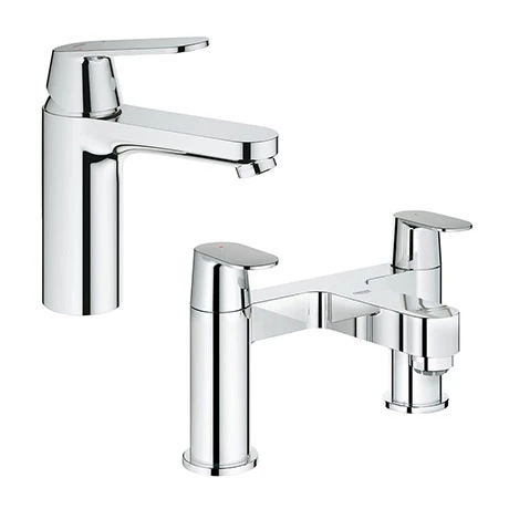 Grohe Eurosmart Cosmopolitan Tap Package (Bath + Basin Tap) 1 Grohe Eurosmart Cosmopolitan Tap Package (Bath + Basin Tap)